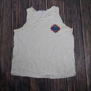 Vintage Island Fever Shirt Mens Large Sleeveless Tank Top Weekends Surf 90s